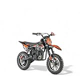 KXD 705 49ccm 4T Leopard Dirtbike kinder Dirt Bike CrossBike Enduro DirtBike pocket 49cc Pitbike PocketBike Motocross Motorrad Motorbike Motorsport Pocket Vollcross Crossbike Orange