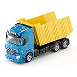 siku 3549, LKW mit Kippmulde, 1:50, Metall/Kunststoff, Blau/Gelb, Kippbare Mulde