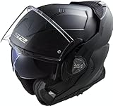 LS2, Klapphelm Motorrad ADVANT X SOLID Matt Black, M