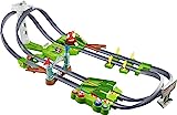 Hot Wheels HFY15 - Mario Kart Mario Rundkurs Rennbahn Trackset Deluxe Inkl. 2 Spielzeugautos, Spielzeug Autorennbahn Ab 5 Jahren