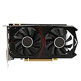 GTX 960 2 GB Grafikkarte, GDDR5 HDCP 128 Bit PCI Express 3.0 X16 PC Gaming Video Grafikkarte mit HDMI DP DVI Anschlüssen und Zwei Lüftern, Unterstützt DirectX12