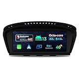 XTRONS 8.8 Zoll Android 13 Autoradio Qualcomm 662 Octa Core 4GB 64GB Multimedia Player Eingebautes Car Play Android Auto 4G Bluetooth WLAN GPS Optional OBD DAB TPMS Für BMW 3er E90 5er E60 CCC Ssystem