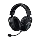 Logitech G PRO X Gaming-Headset, Over-Ear Kopfhörer mit Blue VO!CE Mikrofon, kabelgebunden, DTS Headphone:X 7.1 für Esport Gaming, PRO-G 50mm Lautsprechern, PC/PS/Xbox/Nintendo Switch - Schwarz