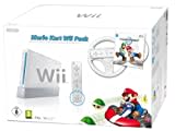 Nintendo Wii "Mario Kart Pack" - Konsole inkl. Mario Kart, Wii Wheel, Remote Plus Controller, weiß