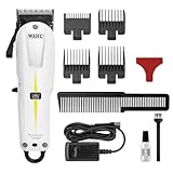 Wahl Cordless Super Taper - Professioneller Netz-Haarschneider - zur Entfernung von Haarwuchs und zum Verjüngen, Schwarz/Weiß