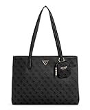 GUESS Damen Shopper Power Play Coal Logo