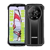 DOOGEE S110 (2023), Helio G99 22 GB + 256 GB, Batteria 10800 mAh / 66 W, Rugged 4G Handys, entsperrt, 50 MP (Infrarossi 24 MP) + 16 MP + 32 MP Smartphones, Android 13 Schwarz