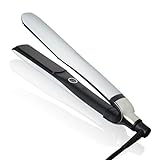 ghd platinum+ white - Intelligenter professioneller Haarglätter, weniger Haarbruch, mehr Glanz und Farbschutz, Ultra-Zone-Technologie, optimale Kämmtemperatur 185ºC homogen