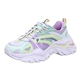 FILA Damen ELECTROVE CB wmn Sneaker, White-Lime Cream, 42 EU