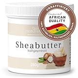 naturetrend Sheabutter unraffiniert & kaltgepresst 250g – Naturreine Kosmetik Körperbutter, vegan, parfümfrei, feuchtigkeitsspendend & rückfettend, für alle Hauttypen