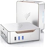 NiPoGi GK3 Plus Mini PC 𝖶indows 11, Ιntel Alder Lake-N95(bis zu 3,40 GHz), 16GB DDR4 512GB M.2 SSD Mini Desktop Computer, 2X HDMI, 4K UHD Triple Display, Dual WiFi, Micro PC mit VESA für Büro/Heim.