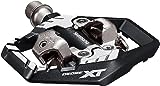 SHIMANO Deore XT PD-M8120 Pedale Black 2020 Dirt-Pedale Dirtbike-Pedale, Schwarz, Einheitsgröße, 9/16"