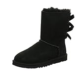 UGG Damen BAILEY BOW II Classic Boot, Black, 39 EU