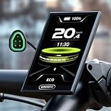 Bafang 4,0-Zoll eBike Display DPC010 für M620, M600, M560, M510, M420 Mittelmotoren 0-6 Pedal Assist Levels eBike Display mit automatischer Hintergrundbeleuchtung CAN Protokoll