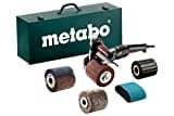 Metabo - 4" Polierer-Kit mit variabler Geschwindigkeit - 800-3, 000 U/min -14,5 Amp W/Lock-On, Zubehör-Set (602259620 17-200 Rt), INOX - Edelstahl-Finish