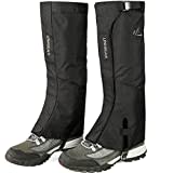 Unigear Gamaschen Outdoor wasserdicht zum wandern, Beinschutz Gaiter für Fahrrad Trekking schneewandern, einstellbar, atmungsaktiv