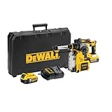 DeWalt TASSELLATORI SDS PLUS 18V BRUSHLESS 24mm + SISTEMA ESTRAZIONE POLVERI