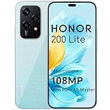 HONOR 200 Lite Smartphone 5G,Dual SIM NFC Android Mobile Phones Without Contract(256G/8GB RAM, 6.7 Zoll AMOLED Eye-Care Display, 4500 mAh,108MP+50MP, Magic Capsule) Starry Blue