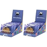 Kookie Cat Salzkaramell Mandel - Vegane Cookies Einzeln Verpackt, Glutenfrei, Sojafrei, Bio, Mandel & Hafer - 12 X 50g Multipack (Packung mit 2)