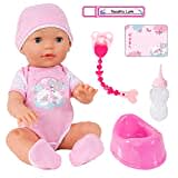 Bayer Design - 94209AA Funktionspuppe „Piccolina Love“ – Babypuppe mit viel Zubehör und Funktionen