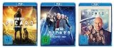 Star Trek - Picard - Staffel 1 + 2 + 3 (Komplette Serie) im Set - Deutsche Originalware [10 Blu-rays]