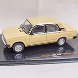 CHENXIAOLAN Miniaturmodelle Maßstab 1 43 für Lada 2105 1981, sowjetische Autosimulation, Legierungsautomodell, Retro-Sammlungsauto Fertigmodell