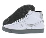 Nike Blazer Mid 77 EMB Herren Trainers DV7194 Sneakers Schuhe (UK 8.5 US 9.5 EU 43, White Smoke Grey Black White 100)