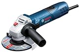 Bosch Professional Winkelschleifer GWS 7-115 E (Scheiben-Ø 115mm, Leistung 720 Watt, inkl. Zusatzhandgriff, Aufnahmeflansch, Schutzhaube, Spannmutter, Zweilochschlüssel)