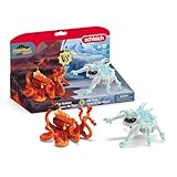 schleich 70826 Eiskäfer vs. Feuerkrake, ab 7 Jahren, ELDRADOR CREATURES - Spielfigur, 31 x 16 x 18 cm