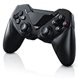 CSL - Wireless Gamepad für PC und Android - Controller mit Dual Vibration - Plug and Play - Direct Input X-Input - Gaming Joypad