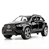 TGRCM-CZ 1/32 Diecast Auto Benz AMG GLE 63S SUV Modell Auto Pull Back mit Sound und Licht Spielzeug Auto für Jungen Mädchen Erwachsene Geschenk(Schwarz)