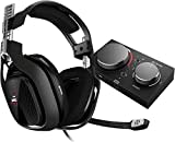 ASTRO Gaming A40 TR, Gaming-Headset mit Kabel, MixAmp Pro TR, ASTRO Audio V2, Dolby Audio, Austauschbares Mikrofon, Game/Voice Balance Control, für Xbox X|S, Xbox One, PC, Mac - Schwarz/Rot