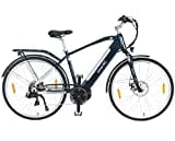 smartEC TrekX-MH E-Bike Trekking Herren 250W Mittelmotor Li-Ion-Akku 36V/13Ah Elektrofahrrad 28 Zoll Reichweite 90km bis 25 km/h Trekking City