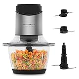 JAP Multi Chop Zerkleinerer - Universalzerkleinerer - Food processor - Multizerkleinerer elektrisch - Chopper - Blender - 400W - Mit 6 Titanklingen