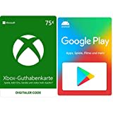 Xbox Live - 75 EUR Guthaben [Xbox Live Online Code] + Google Play €15 Guthaben (Digital Code, code kann nur in Deutschland eingelöst werden)