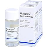 aknederm Tinktur sensitiv 100ml- sanfte porentiefe Hautreinigung & Desinfektion - reinigt besonders empfindliche unreine Haut porentief - Zink Gesichtswasser für trockene/sensible & unreine Haut