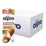 Alpro - mandeldrink Ohne Zucker geröstet - 4x 1L