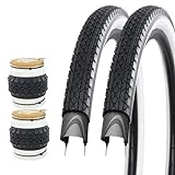 GRELiving MTB Reifen 26x2.125 Zoll 57-559 Faltbar Fahrradreifen für Rennrad Mountainbike Schlamm Schmutz Offroad Fahrrad Mantel (2er Pack)