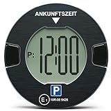 OOONO P-DISC NO1 - Elektronische Parkscheibe mit Zulassung fürs Auto - Automatische Digitale Parkscheibe Elektrisch mit Zulassung vom KBA nach StVO - Elektrische Parkuhr Auto zugelassen