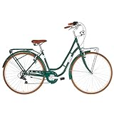 Alpina Bike Stadtfahrrad America Frau,Smaragd,28"