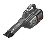 Black+Decker 36 Wh / 18 V Akku-Handstaubsauger Dustbuster Smart tech BHHV520BT (mit Cyclonic Action & zwei Saugstufen, integrierte ausziehbarer Fugendüse, inkl. Ladekabel mit Wandhalterung)