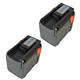 2x Li-Ion Akku 18V 4000mAh kompatibel mit Gardena 8835-U 8835U 8835-20 8839 8839-20 883520 883920, 8841, Akku-Kettensäge CST 2018-Li CST2018Li Turbotrimmer AccuCut 400 Li AccuCut40