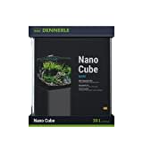 Dennerle Nano Cube Basic, 30 Liter - Mini Aquarium mit Abgerundeter Frontscheibe