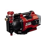 Einhell automatische Akku-Gartenpumpe AQUINNA 36/38 F LED AUTOMATIC Power X-Change (36 V, max. 3800 L/h, max. 37 m Förderhöhe, Automatikfunktion, ECO/Boost, Vorfilter, ohne Akku)