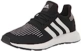 adidas Swift Run J Sportschuhe für Herren, Kern, Schwarz, Weiß, Weiß, 48 EU