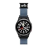 Anio 6 Smartwatch für Kinder mit GPS und Telefonfunktion, Deutscher Hersteller, Datenschutz und -Telefonsupport, Lange AKKU-Laufzeit, Chat, Schulmodus, SOS, mit optionaler Congstar SIM, Blau