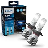 Philips Ultinon Pro6000 Boost H7-LED Scheinwerferlampe mit Straßenzulassung*, 300% helleres Licht**, silber