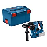 Bosch Professional 18V System Akku Bohrhammer GBH 18V-28 C (inkl. Zusatzhandgriff, Fetttube, L-BOXX-Einlage, L-BOXX, ohne Akku/ Ladegerät)