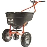 Agri-Fab AG45-0462 Smart Streuer, 59 kg, Push-Typ, Schwarz/Orange