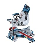 Bosch Professional Kappsäge Gehrungssäge GCM 305-254 D (schneidet bis zu 90 x 305mm, inkl. 1x Kreissägeblatt, 2x Werkstückauflage, Staubbeutel, Klemme)